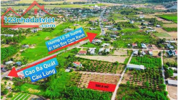 Siêu Phẩm Đất QH Full Thổ Cư 500.6m², Đường Rộng 5,5m Suối Tiên, Diên Khánh". Giá 1.1 tỷ!! - 1