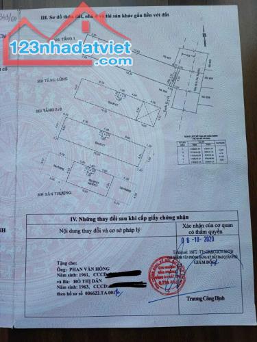 🏠💥 BÁN NHÀ PHÚ THỌ HÒA, TÂN PHÚ - 101M², 3 LẦU, ST - 13.5 TỶ💥 - 3