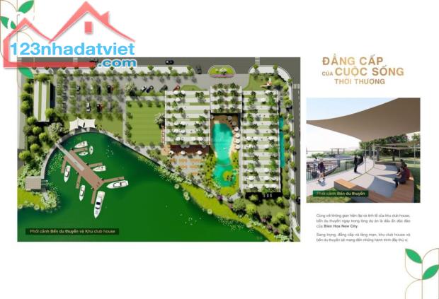 Cần bán đất nền biệt thự sân golf Bien Hoa New City, DT 680m2, sổ đỏ, thổ cư 100%, 14