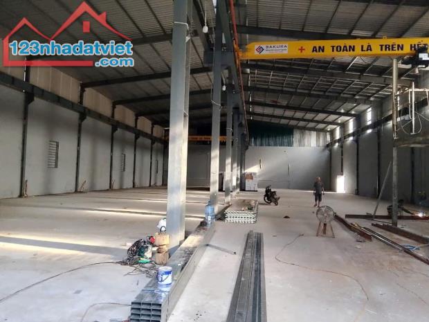 Cho thuê kho xưởng tại KCN Thanh Oai , Hà Nội. Diện tích 1200m khung Zamil cao 12m PCCC