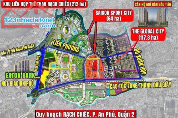 Gần 90m2  Nam Rạch Chiếc *Trực diện The Global City hàng VIP Chỉ 17 tỷ 500 Mr Đồng - 5