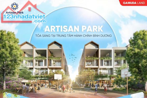 Artisan Park của Gamuda Land. Nhà phố 2 mặt tiền kinh doanh sầm uất - 4