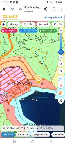 Chính chủ bán đất trước mặt biển, đường  8m - Đc: thôn Đông, Ninh Vân, tx Ninh Hòa, Khánh - 4