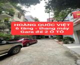 HOÀNG QUỐC VIỆT - 6 tầng - thang máy - 2 Ô TÔ tránh nhau - 4 ngủ - 0859990768