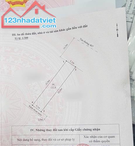 Bán lô đất đấu giá vườn cam tại mặt đường, 407 Cẩm Hoàn, Thanh Sơn, Kiến Thụy, Hải Phòng