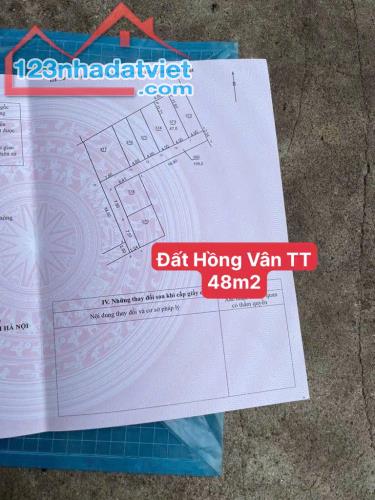 CHỈ HƠN 1 TỶ SỞ HỮU NGAY ĐẤT ĐÃ CÓ SỔ HỒNG VÂN - THƯỜNG TÍN - 1