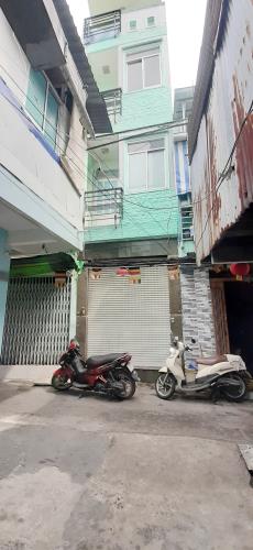 Nhà 4 tầng nở hậu hẻm thẳng Nguyễn Duy P9Q8. Giá 2,55 tỷ TL