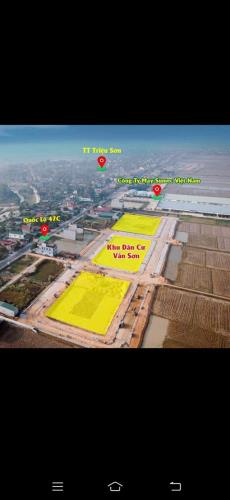 ĐẤT ĐẸP – CẦN BÁN LÔ ĐẤT MẶT TIỀN  TẠI Xã Văn Sơn, huyện Triệu Sơn, tỉnh Thanh Hóa - 2