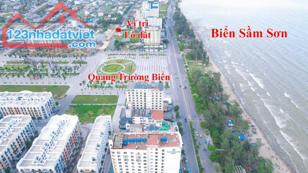 BÁN CẮT LỖ LÔ ĐẤT ĐƯỜNG THANH NIÊN, CÁCH BIỂN SẦM SƠN 200M, SỔ ĐỎ TRAO TAY, GIÁ RẺ NHẤT