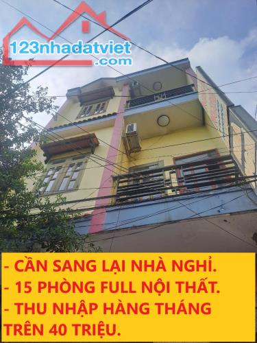 CHO THUÊ NHÀ NGHỈ 15 PHÒNG ĐANG HOẠT ĐỘNG P. LONG BÌNH, GIÁ 10 TRIỆU