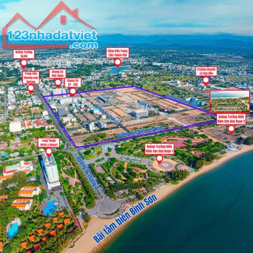 Duy nhất 2 căn LK6C mặt Bùi Thị Xuân KĐT Bình Sơn Ocean Park - chiết khấu lên đến hơn 650 - 1