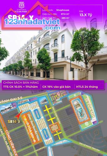 Cần bán biệt thự liền kề phân khu Sao biển - Vinhomes Ocean Park 2