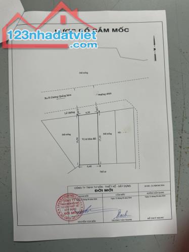 Bán đất 496/ Dương Quảng Hàm, P.6, Gò Vấp: 6,5 x 17, giá 12,2 tỷ. - 1