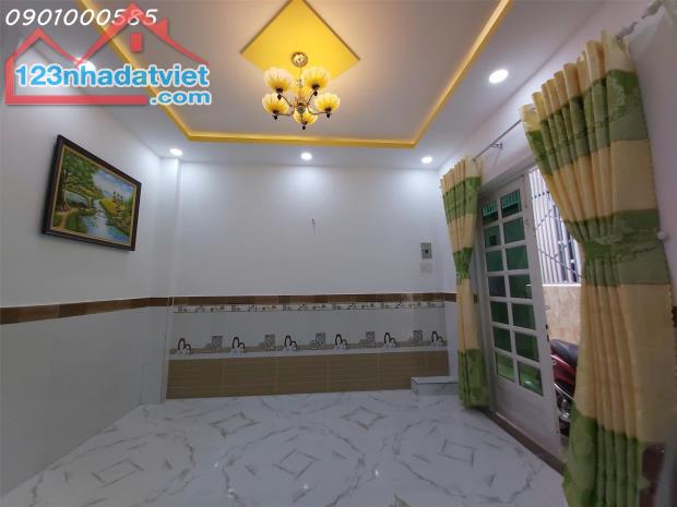 NHÀ MỚI ĐẸP,  2 tầng, 28m2, 2PN, Thạnh Lộc 27, Q.12 - 2 tỷ 450 triệu