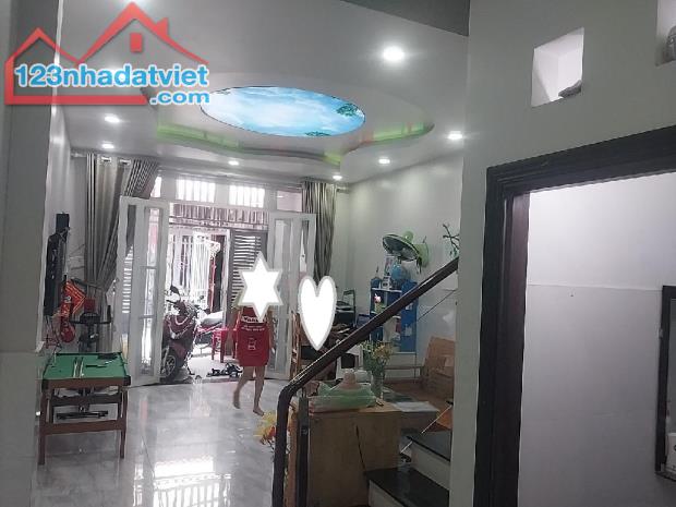 NHÀ ĐẸP 3 TẦNG Đ. NGUYỄN THỊ TÚ NGAY NGÃ 4 GÒ MÂY - HẺM XE HƠI - 52M2(4x13). CHỈ HƠN 4 TỶ - 2