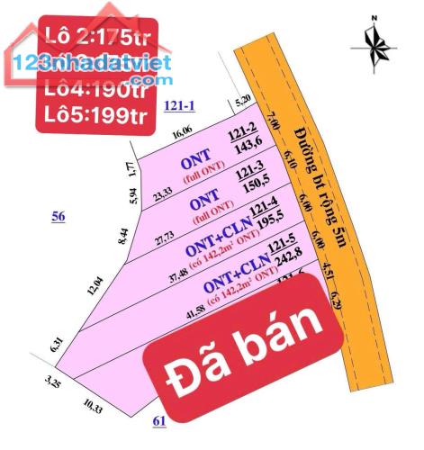 CẦN BÁN ĐẤT THỔ CƯ SỔ RIÊNG TẠI KHÁNH VĨNH KHÁNH HOÀ - 2