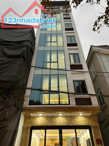 NHÀ MẶT PHỐ KHU LIÊN CƠ – TRUNG TÂM QUẬN NAM TỪ LIÊM – LÔ GÓC, 8 TẦNG THANG MÁY MỚI TINH