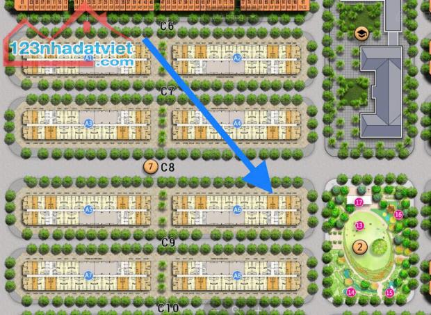 Chính chủ bán gấp căn Stu 33m tòa A6 cực đẹp view thoáng Sun Urban