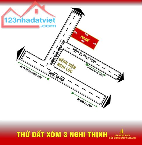 em bán lô đất xóm 3 Nghi thịnh , Nghi Lộc gần đường quốc lộ 48E