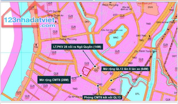 Căn góc 3PN 2WC - căn hộ view sông Sài Gòn cách Cầu Phú Long Q12 chỉ 2p di chuyển - 1