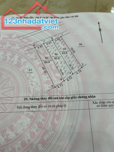 [NỞ HẬU] Bán 89,8m2 đất thổ cư thôn Hạ,Văn Hoàng,Phú Xuyên , Hà Nội đường oto - 2