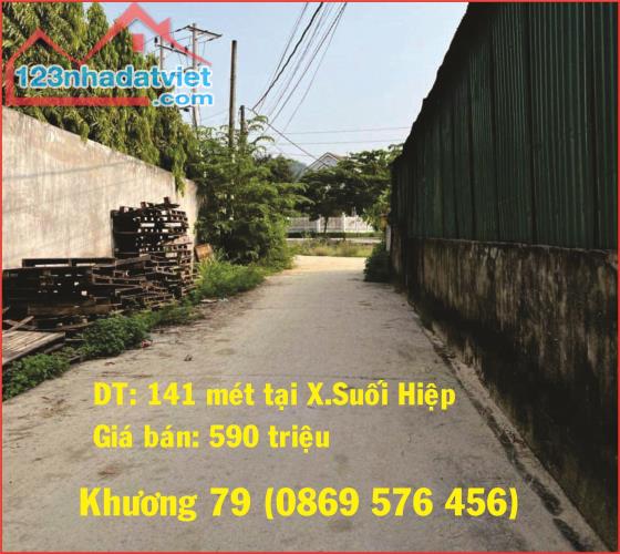 KẸT TIỀN BÁN NHANH LÔ ĐẤT XÃ SUỐI HIỆP DIÊN KHÁNH KHÁNH HOÀ - 1