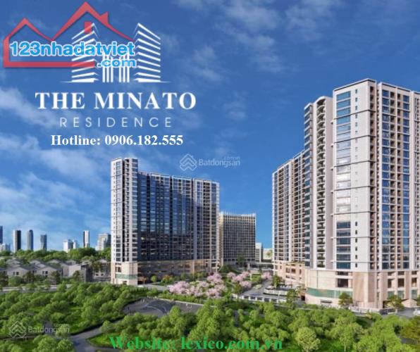 Cho thuê căn hộ cao cấp 79m2 2PN tại MINATO – Hải Phòng