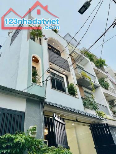 --Bán nhà hẻm 159 Bạch Đằng, phường 2 Tân Bình; Góc 2 MT 3 lầu, 5x12