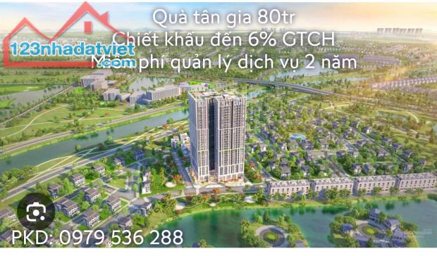 Bán căn góc 3 phòng ngủ view sông, giá chỉ từ 4,8 tỷ