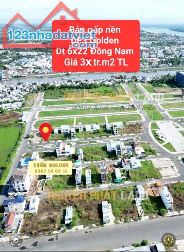 BÁN GẤP NGỘP BANK NỀN GOLDEN CITY AN GIANG CÔNG VIÊN GIÁ CHỈ 3X tr/m2