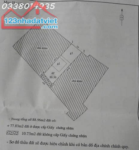 Bán nhà cấp 4 ven Hồ Tây, Quận Tây Hồ, Hà Nội, diện tích 88 m2, sổ đỏ chính chủ. Giá: 38