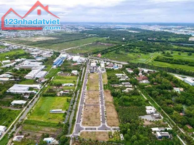 BÁN LÔ 490M2- GIÁ CHỈ 9 TRIỆU M2- GẦN KHU CÔNG NGHIỆP TÂN ĐỨC- ĐỨC HÒA LONG AN - 1