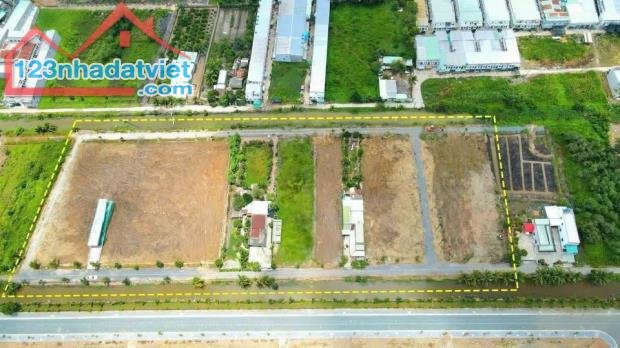 BÁN LÔ 490M2- GIÁ CHỈ 9 TRIỆU M2- GẦN KHU CÔNG NGHIỆP TÂN ĐỨC- ĐỨC HÒA LONG AN - 2