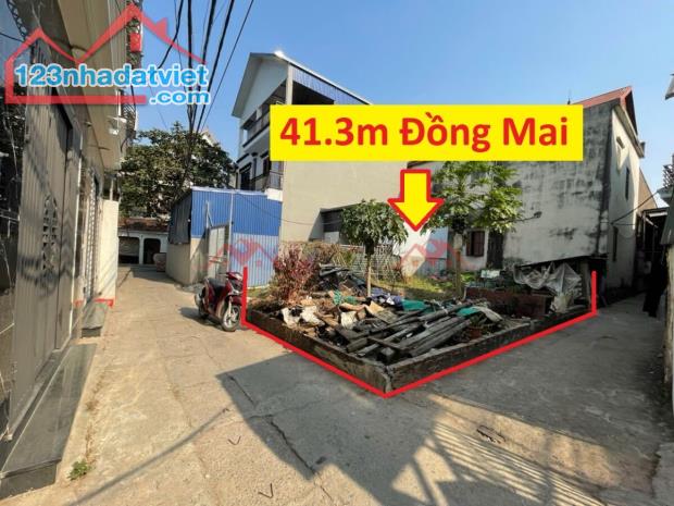 SIÊU PHẨM GIÁ 4 TỶ ĐẤT TẠI ĐỒNG MAI-QUẬN HÀ ĐÔNG D/T:41,3M