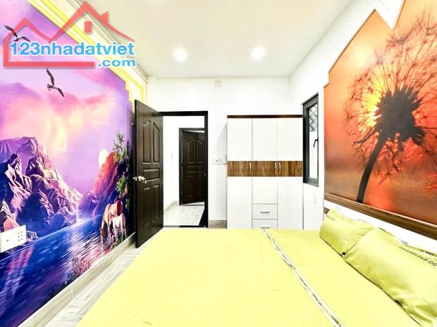 🏡🏡🏡 NHÀ 3 TẦNG BTCT - HẺM XE HƠI ĐƯỜNG NGUYỄN VĂN KHỐI. NGAY CÔNG VIÊN LÀNG HOA NỘI THẤ - 4