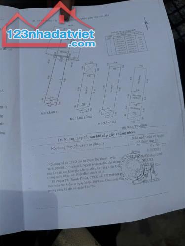 Mặt Tiền Khu Họ Lê, Phú Thọ Hòa, Tân Phú. Nhà 4x19m, 5 Tầng, giá 10.4 tỷ TL - 4