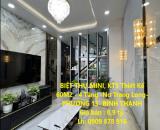 BIỆT THỰ MINI, KTS Thiết Kế  60M2 - 4 Tầng -Nơ Trang Long-PHƯỜNG 13- BÌNH THẠNH