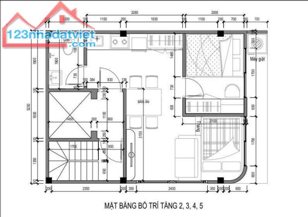 Bán nhà dòng tiền lô góc Minh Khai 46m x 6 Tầng x MT 5m x 9,5 tỷ, dòng tiền 500tr/Năm. - 1