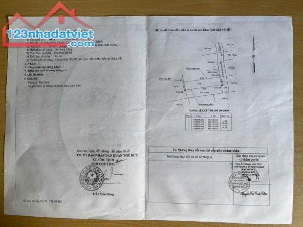 CHỈ 5.4 TỶ - ĐẤT 90M2(4.5x20) – 60 Tr/m2 – CHỢ HIỆP BÌNH – PHẠM VĂN ĐỒNG – THỦ ĐỨC – SHR - 4