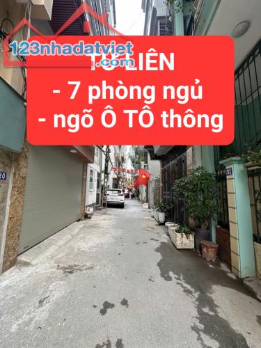 TỨ LIÊN - ngõ Ô TÔ thông bàn cờ - 7 phòng ngủ - vừa ở vừa cho thuê hết ý -