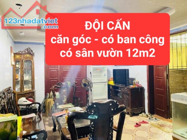 ĐỘI CẤN - lô góc - có sân để xe 12m2 - ban công thoáng - Ở SƯỚNG - 0859990768