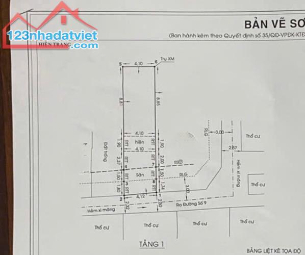 Bán nhà c4 đường số 9, P.16, Gò Vấp: 4 x 16, giá 4,4 tỷ. - 3