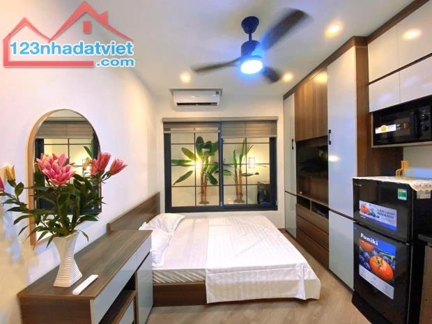 CHDV Cầu Giấy, 50m2, 6 tầng, 10 phòng, Thang Máy,đủ GPXD, PCCC, ngõ kinh doanh. Dt 50tr/ - 1