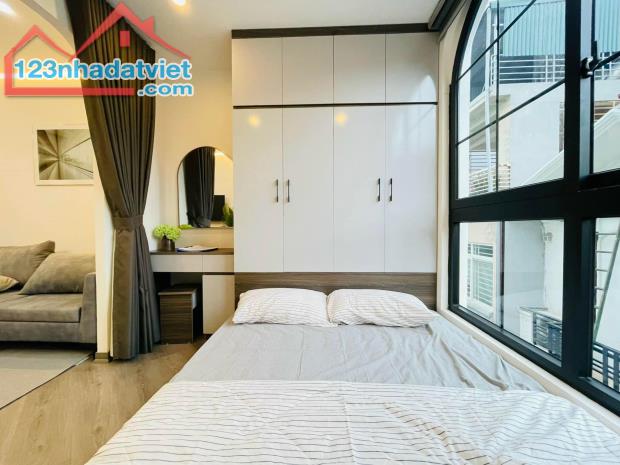 CHDV Cầu Giấy, 50m2, 6 tầng, 10 phòng, Thang Máy,đủ GPXD, PCCC, ngõ kinh doanh. Dt 50tr/ - 2
