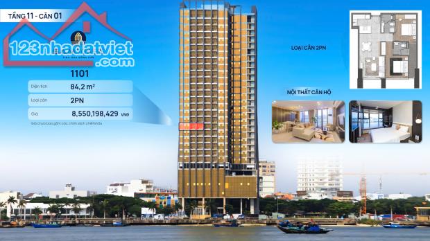 Sam Towers căn hộ mặt sông Hàn, sau một năm tỉ suất lợi nhuận tăng 30%