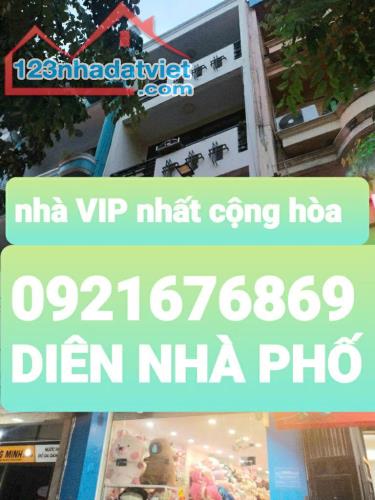 🏡🏡🏡 NHÀ 4 TẦNG MẶT TIỀN ĐƯỜNG CỘNG HOÀ - KINH DOANH ĐỈNH ĐA NGÀNH - KHÔNG QUY HOẠCH, KH