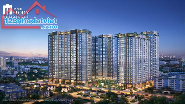 Quỹ căn giá tốt tại Hà Nội Melody Residences giá chỉ từ 59tr/m2, Bằng Liệt, Hoàng Mai