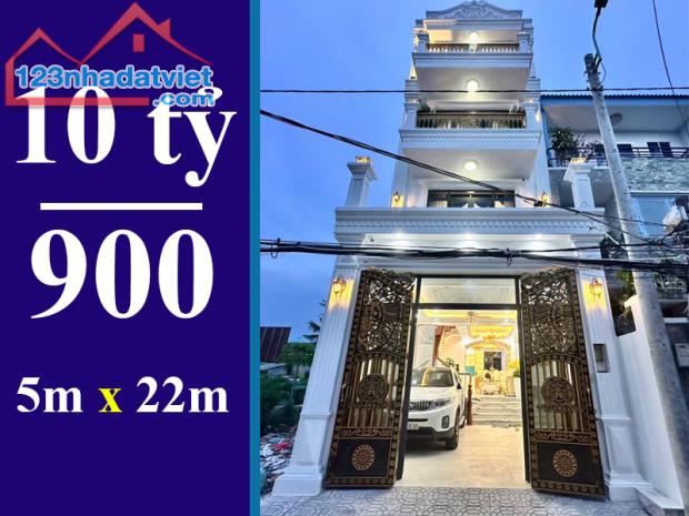 BÁN NHÀ ĐÀO TÔNG NGUYÊN, HUYỆN NHÀ BÈ – 5 X 22M, FULL NỘI THẤT CAO CẤP