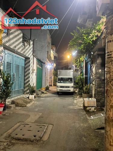 CỰC SỐC - BÁN NHÀ NÁT HẺM XE HƠI ĐỔ CỬA - GẦN CHỢ PHẠM VĂN BẠCH - CN 60m2 ( 4 x15m) - - 3