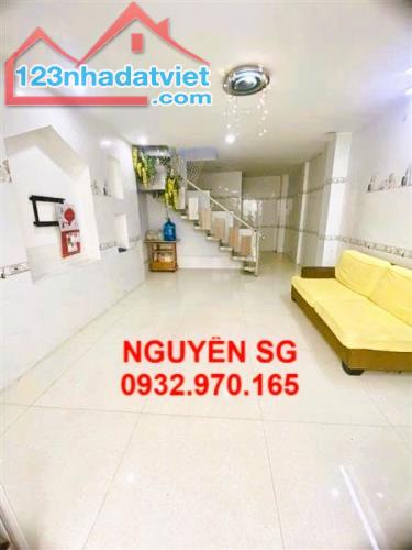 SIÊU HIẾM - 3 TẦNG Ở LIỀN - DT 36 M2 (4 x 9), HẺM THẲNG TRỤC, SÁT MẶT TIỀN LÊ VĂN THỌ, GV.